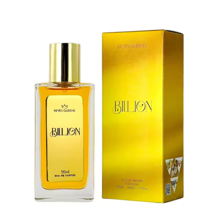 Everlyx - Perfume masculino tipo Eau de Parfum con aroma elegante y duradero - Fragancia sofisticada ideal para hombres modernos - Notas inspiradas en esencias exclusivas - Presentación en frasco dorado de 50 ml - 1