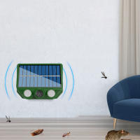 Dispositivo Repelente Ultrasonido Para Gatos Y Perros Impermeable Y Solar Poderado 500mAh Para Jardines Y Céspedes Exteriores - details 6