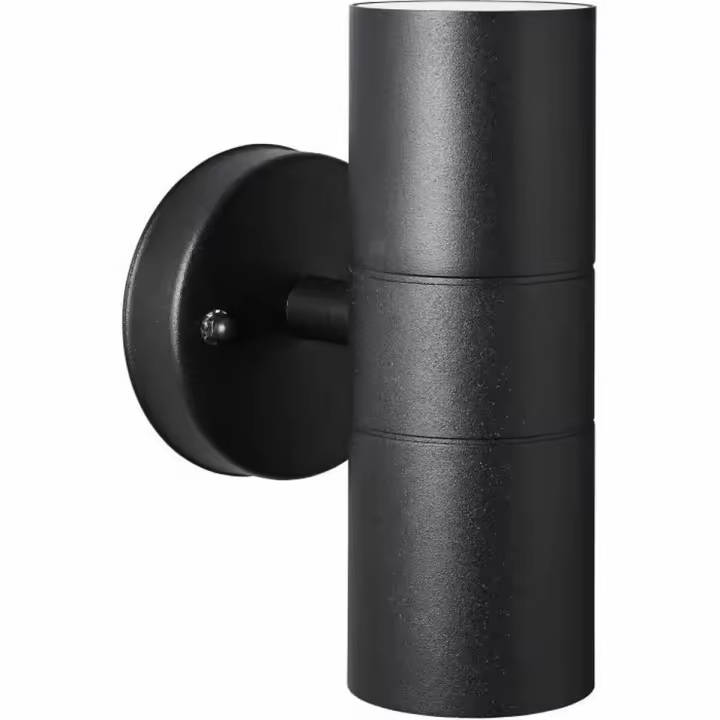Aplique de Pared Brilliant Jandy 18 W Negro GU10 - 1