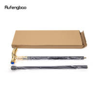 Bastón De Moda Crane Con Pedernal Elegante Bastón De Caminar Para Caballeros Cosplay Con Knob Crosier 93cm Acero Y Aleación De Aluminio - details 10