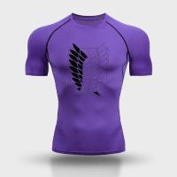Camiseta De Compresión Transpirable Y Cómoda Para Ciclismo Y Correr Exterior Talla S-3XL Ropa De Entrenamiento Rápida Secado Para Hombres - details 12