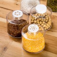 Estante De Especias Plegable De 6 Piezas Jars Torre De Ahorro De Espacio Para Cocina Condimentos Hierbas Con Tapa Para Seasoning - details 4