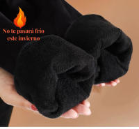 Leggins termicos Mujer Invierno - Leggins termicos Mujer - Mallas termicas Mujer Invierno - 800 DEN - Mallas termicas Mujer - Cintura Alta - Talla Unica Mujer Leggings Forro Polar Polainas Cintura Alta Suave Elástico Invierno cálido Pantalones de Control - details 3