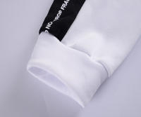 Traje De Corrida Para Hombre Con Capucha De Lujo Estilo Clásico Negro Blanco Ropa Deportiva Sencilla Calidad Superior Para Salir Diario - details 10