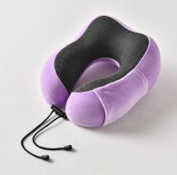 Almohada Cervical en U de Látex Natural - Confort Ergonómico con Recuperación Instantánea | 8 Colores Neutros | Ideal para Viajes en Avión/Autobús/Tren - details 7