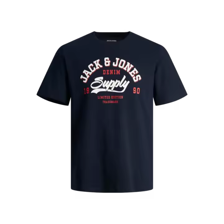 Camiseta Jack & Jones Hombre Moda Casual Logo Estampado Ref 48624 - 1