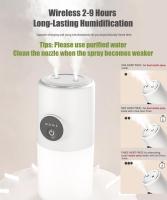 Pequeño Humidificador portátil - Humidificador de niebla fría con soporte giratorio de 360 °, luz nocturna de calentamiento de atenuación gradual, función de cronómetro de 2 / 8 horas, mini Humidificador para dormitorios, plantas, oficinas y automóviles - details 2