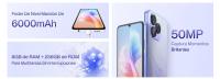 Teléfono - Meizu Note 21 8GB+256GB, Batería 6000mAh cargar rápido 18W,  Cámara 50MP+8MP+2MP, Patalla 6.74" 90Hz de Fluidez, Diseño Elegante, moviles baratos - details 1