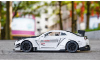 Modelo De Coche De Escala 1:24 God of War GTR De Aluminio Con Iluminación Suave Y Efecto De Sonido Simulado Resistente a Colisiones Y Caídas Para Jóvenes Y Adultos - details 9