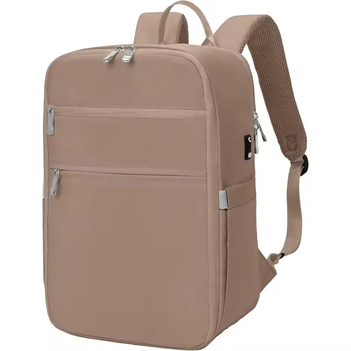 Mochila Viaje Cabina Avion 40x20x25, Maleta, de Viaje Aplicar para Mochila Ryanair 40x20x25 Con Orificio de Carga USB y Bolsillo Antirrobo - 1