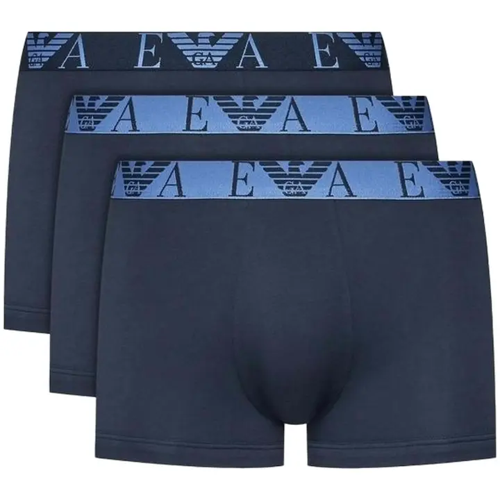Pack De Boxers Emporio Armani 3 Pack Trunk - 1