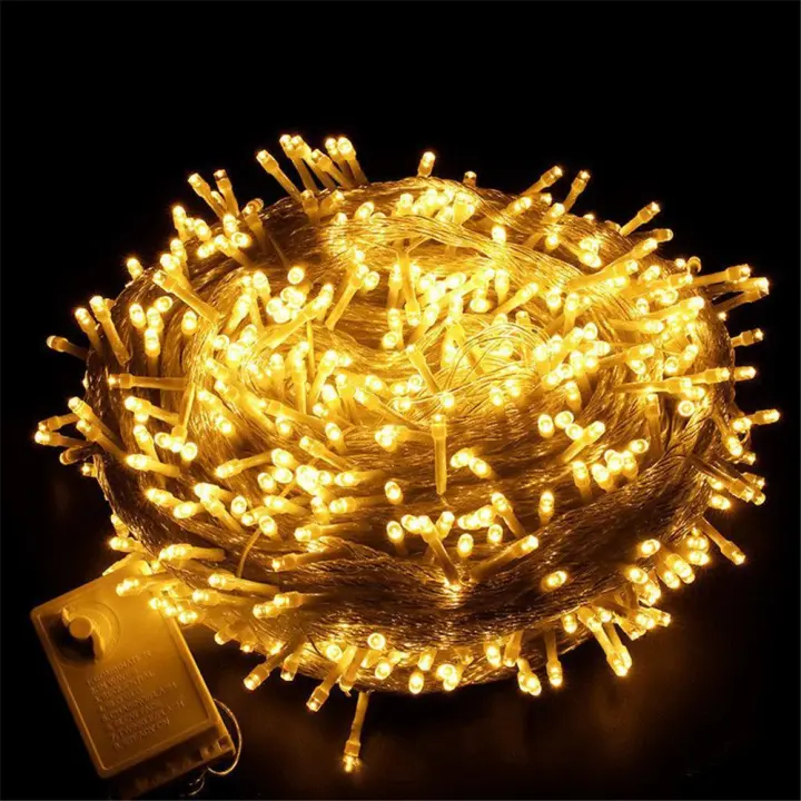 Guirnalda De Navidad LED Con Enchufe EU 10/20M Para Árbol De Navidad Fiesta Bodas Año Nuevo Luces De Fiestas Exterior - 1