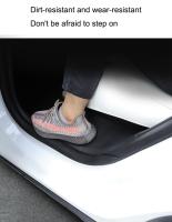 2pcs Guardabarros Traseros Para Tesla Model Y Protector De Panel Anti-Resbalón Funda De Pared Para Puerta Delantera Accesorios De Coche - details 10