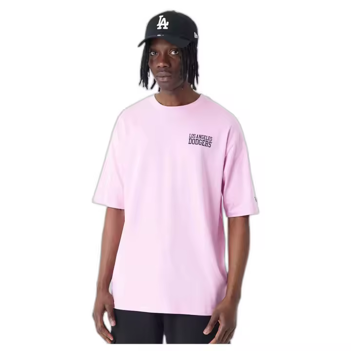 Camiseta de Beisbol New Era Los Angeles Dodgers Nba para hombre en color rosa - 1