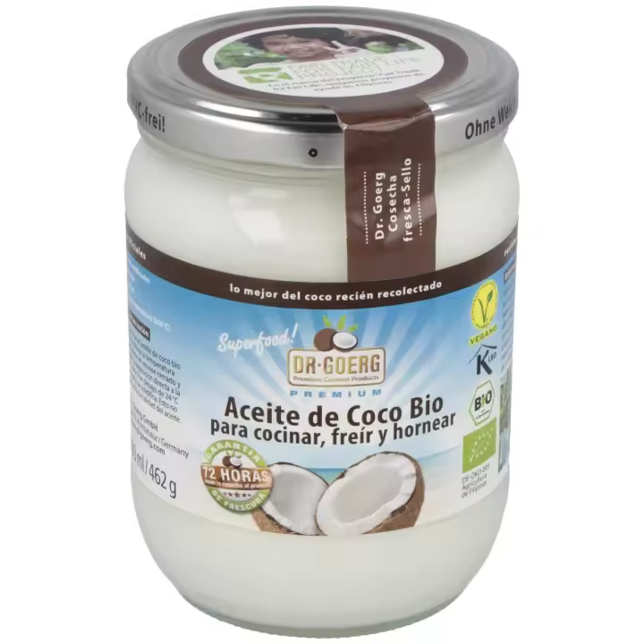 Aceite De Coco Premium Para Cocinar 500Ml. Bio - 1