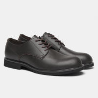 Zapatos Derbys Para Hombre De Cuero Genuino Ultraligeros Y Cómodos Moda Casual Negro Talla True Fit Material De Suela De Goma - details 8