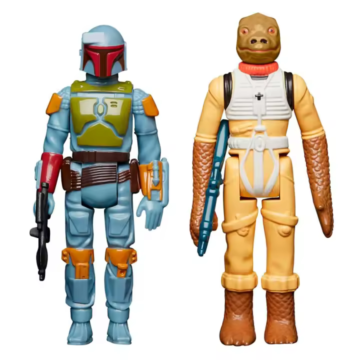 Hasbro - Figuras Retro Boba Fett & Bossk - Pack de 2 - Star Wars - 1