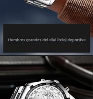 Reloj De Lujo Para Hombre 2024 Marca Top Fashion Casual Militar De Cuarzo Deportivo Resistantes Al Agua Y Al Choque Con Bandeja De Acero Inoxidable Relogio Masculino - details 9