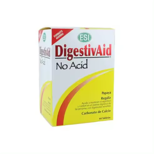Digestivaid No Acid Esi 60 Tabletas ESI - 1