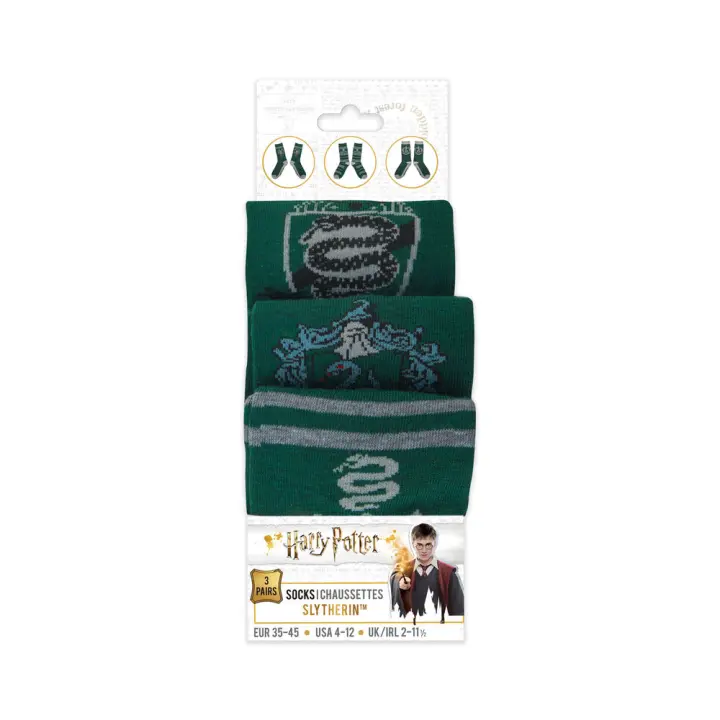 CNR - Set de calcetines Harry Potter Slytherin - 1