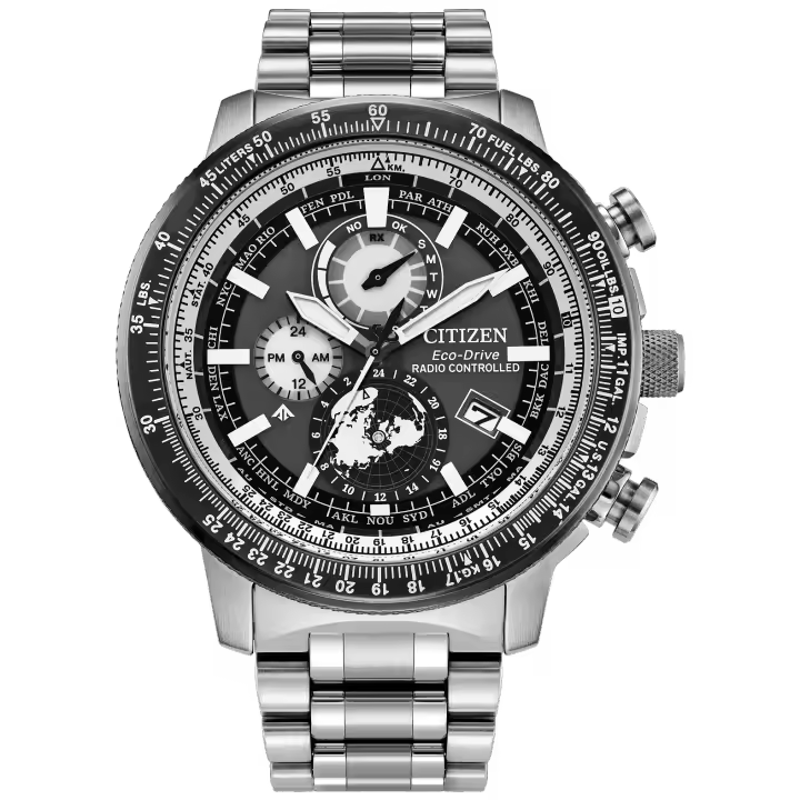 Reloj CITIZEN Eco-Drive Radiocontrolado Geo Trekker BY3006-53H - 1