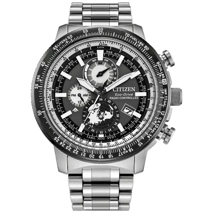 Reloj CITIZEN Eco-Drive Radiocontrolado Geo Trekker BY3006-53H - 1
