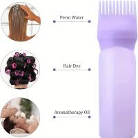 Botella De Tinte Para Pelo 120ml 4.06oz Aplicador De Squeeze Botella De Plástico Para Aceite Y Tintes Herramienta De Teñido Y Estilizado Del Cabello - details 4