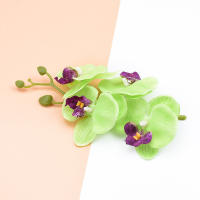 4Pcs Accesorios De Decoración Para El Hogar Hojas Silvestres Y Mariposas En Orchidáceas Silkenvas Para Decoración Del Hogar Flores Artificiales - details 20