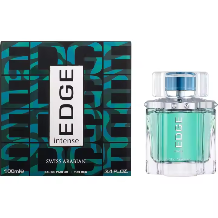 Perfume árabe de hombre Edge Intense Swiss Arabian 100ml,,Fragancia masculina duradera, unica , oriental, Colonia de hombre oriental NOVEDAD - 1