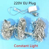 Guirnalda De Luces LED Para Exterior 4x0.6m Decoración De Navidad Para Patio Fénix De Hadas Cinta De Luces Para Bodas Y Jardines - details 11