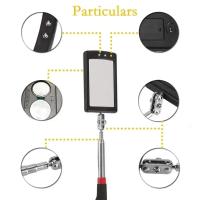 Espejo De Inspección Telescópico Con Luz LED Y Mango Magnético Herramientas De Reparación Rotación De 360 Grados - details 10