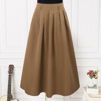 ZANZEA Jupe De Cintura Alta Para Mujer Estilo Coreano Plisado Swing Vintage Moda Primavera Escritorio Falda Larga Suave Sólida A-Line - details 10