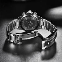 Reloj Deportivo De Cuarzo Para Hombre PAGANI DESIGN 2022 40mm Acero Inoxidable Impermeable Con Cristal De Zafiro Cronógrafo Manos Luminosas Fecha Completa Estilo Casual - details 8