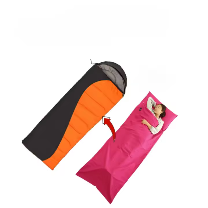 Bolsa De Dormir Ultra Delgada Para Adultos Uso En Playa Y Camping Primavera Y Verano Poliéster Cómodo Para Temperatura Superior a 15℃ - 1