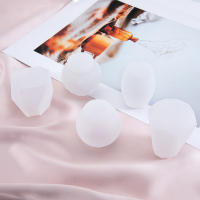 5pcs/Molde De Silicona Para Botella De Vino Tapa De Resina Forma Geométrica Esférica Espéculo Cristal Epoxy Herramientas De Casting - details 0