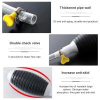Kit De Bomba De Combustible Para Coche Con Tubo Manual De Succión Duradero Para Transferencia De Aceite Y Diesel Fácil De Usar Herramientas Para Tuning Del Combustible - details 3