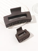 12 Pcs Clips Para El Cabello De Rectángulo Neutral Accesorios Para Mujeres Y Niñas Incluye 6 Grandes De 3.4 Pulgadas Y 6 Pequeñas De 1.6 Pulgadas - details 6