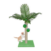 GREATOOL Rascador para Gatos de Poste, 110cm para Gatos Grandes, de Sisal, Dos Bolas Colgantes Interactivas y Juguetes de Bolas de Resorte para Gatitos y Gatos de Interior - details 5