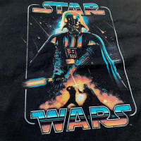 Camiseta Unisex Estilo Casual Verano Star Wars Rock Hip-Hop Deportiva Suelta Para Hombres Y Mujeres Moda Couple Top - details 4