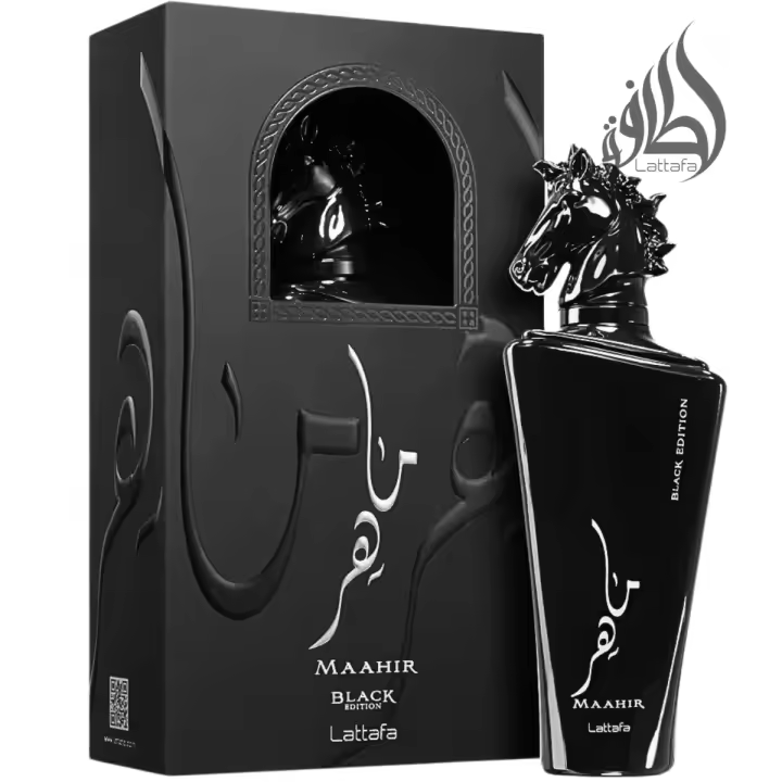 Maahir black edition Lattafa perfume Eau de Parfum 100ml - 1