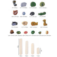 Juguete De Madera Para Bebés Animal De Pila Equilibrio Montessori Educativo Desarrollo Infantil Juguetes Naturales Para Niños 3-6 Años - details 2