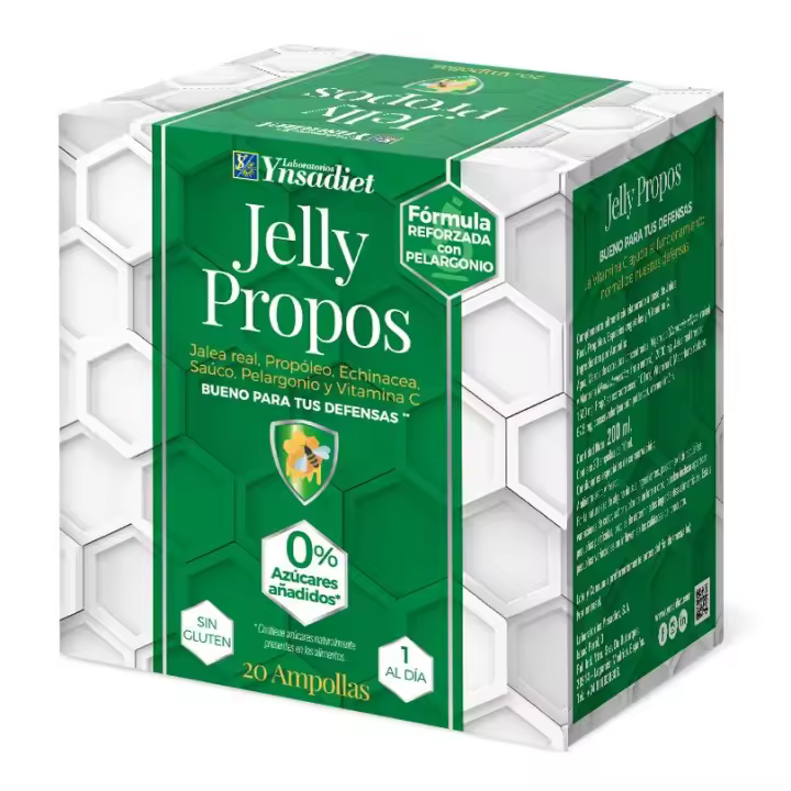 Jelly Propos 20 ampollas Bueno para tus defensas Ynsadiet - 1