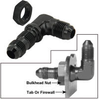 Adaptador De Conexión De Combustible De Aluminio 90 Grados 6AN 8AN 10AN Macho Con Tornillo De Bloque Negro Para Motor - details 5