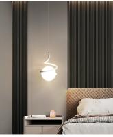 Lámpara Colgante Nórdica LED Para Dormitorio Y Sala De Estar Iluminación Interior Decorativa Para Mesa De Comedor Y Hogar - details 7