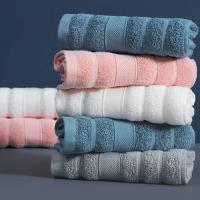 Toalla De Algodón Pura Para Niños 4 Piezas Absorción De Agua Fuerte Tamaño 35x35cm Toallas Cuadradas Para Lavar Manos Y Rostro - details 4