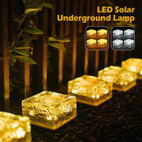 4pcs Luz De Hielo Solar Para Jardín Impermeable LED Para Decoración De Paisaje Y Jardín Puerta De Escalera Exterior Luz De Lámpara De Jardín - details 0