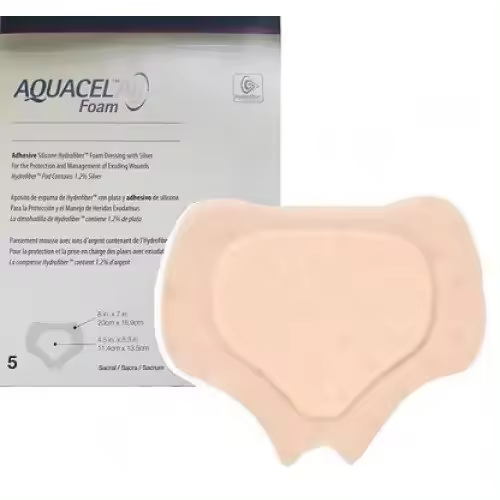 Convatec Apósito Aquacel AG Foam Sacro 15 X 18 3 Unidades - 1