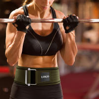 Cinturón De Levantamiento De Peso Ajustable Para Hombres Y Mujeres De Nylon Para Gimnasio Y Ejercicios De Squat Y Deadlift Soporte De Espalda Rápido - details 2