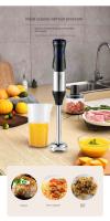 Batidora de mano 1000W, 5 Velocidad regulable + Turbo, 4-en-1 Picadora Eléctrica Maple inoxidable Incluye Vaso medio, Picador y Emulsionador | Pica hielo, Pies freezados, Frutos Secos - details 5
