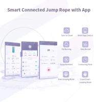 Cuerda De Saltar Inteligente Para Fitness Crossfit Gimnasio Quemar Calorías Con Análisis De Datos APP Para Mujeres Y Hombres Entrenamiento Completo - details 3